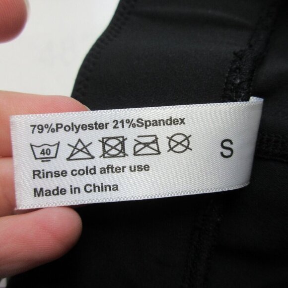 Skinnify Resistance Leggings Women S Black Ruched Stirrup Athletic Gym Yoga 244 - Picture 5 of 11